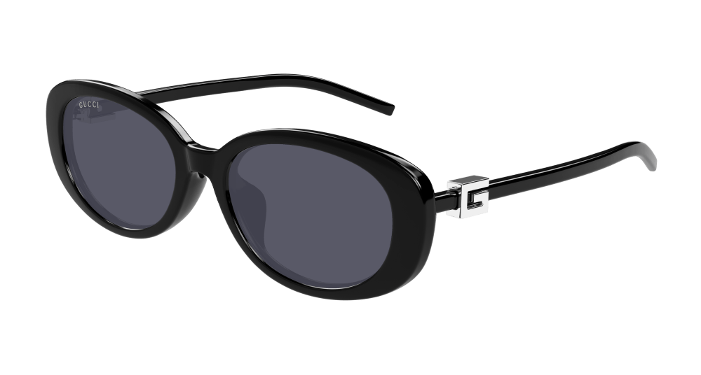 Gucci GG1684SA-001 Womens ROUND/OVAL/PANTHOS Sunglasses - Black