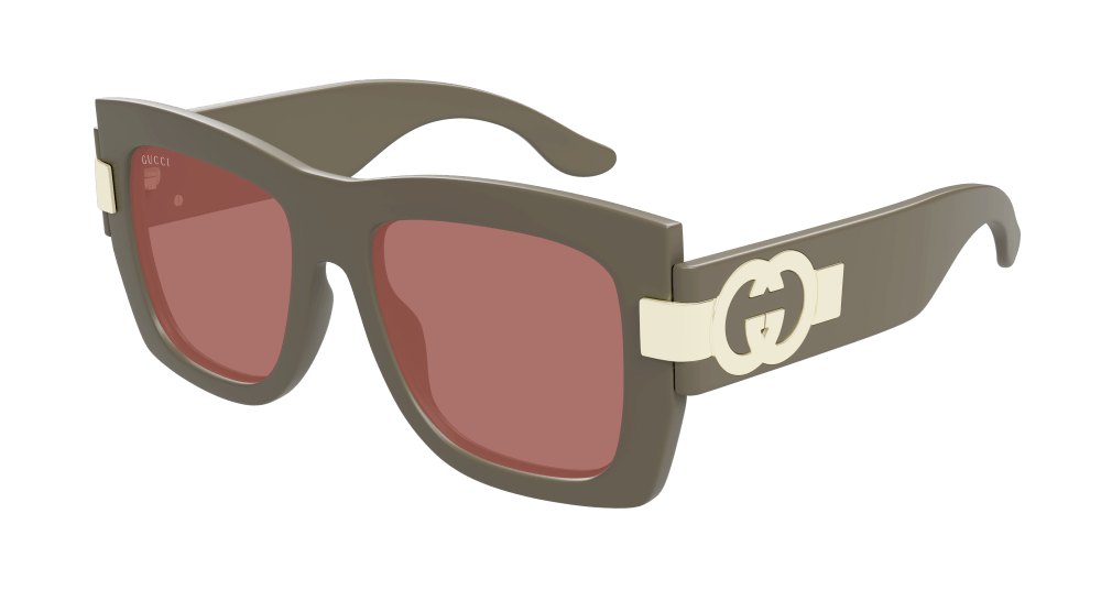 Multi-brand GG1688S-004 Womens RECTANGULAR / SQUARED Sunglasses - Grey
