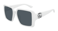 Multi-brand GG1692S-003 Womens RECTANGULAR / SQUARED Sunglasses - White