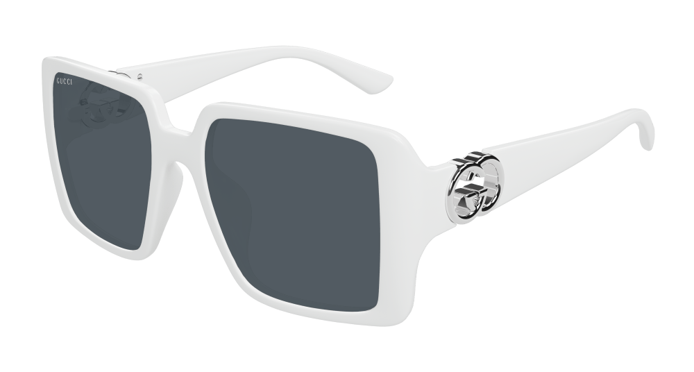 Multi-brand GG1692S-003 Womens RECTANGULAR / SQUARED Sunglasses - White