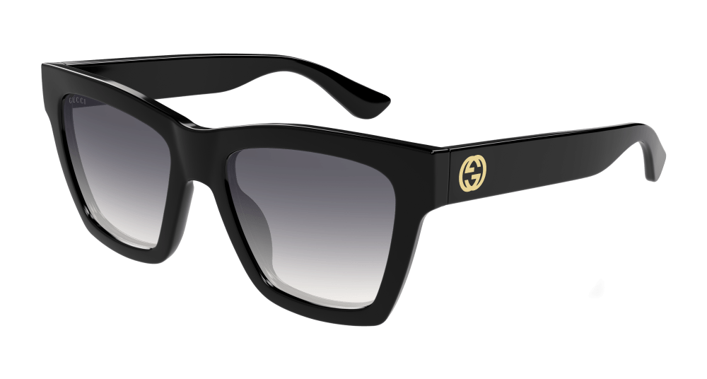 Gucci GG1714S-001 Womens CAT EYE Sunglasses - Black
