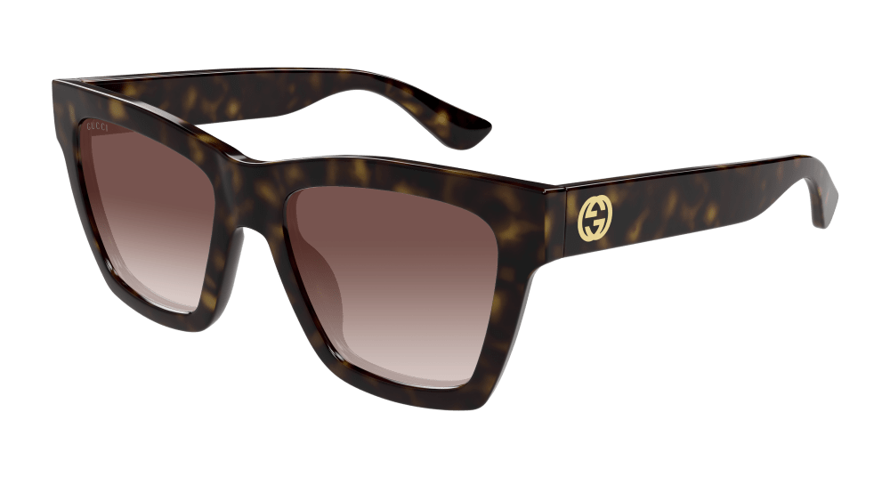 Gucci GG1714S-002 Womens CAT EYE Sunglasses - Havana