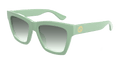 Multi-brand GG1714S-004 Womens CAT EYE Sunglasses - Green