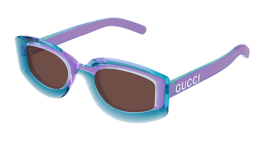 Multi-brand GG1719S-003 Womens GEOMETRICAL/DIRECTIONAL Sunglasses - Violet