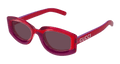 Multi-brand GG1719S-004 Womens GEOMETRICAL/DIRECTIONAL Sunglasses - Red