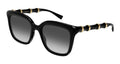Gucci GG2058S-001 Womens RECTANGULAR / SQUARED Sunglasses - Black