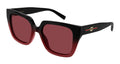 Gucci GG2102S-004 Womens BUTTERFLY Sunglasses - Black