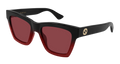 Gucci GG1714S-009 Womens CAT EYE Sunglasses - Black