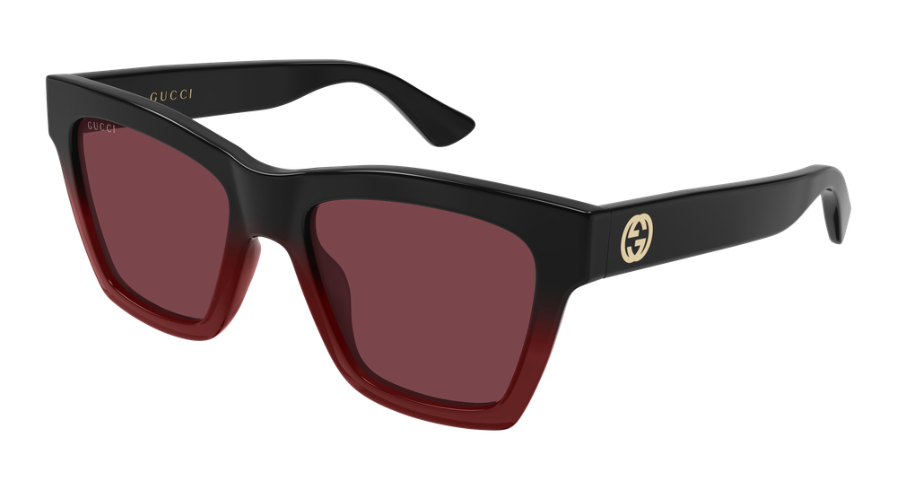 Gucci GG1714S-009 Womens CAT EYE Sunglasses - Black