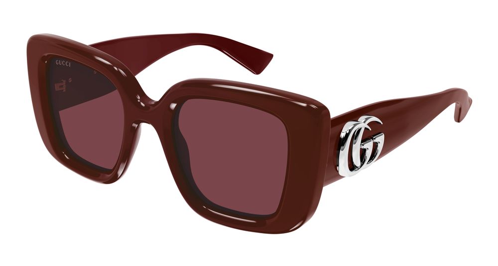 Gucci GG1975S-005 Womens BUTTERFLY Sunglasses - Burgundy