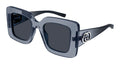 Gucci GG2025S-003 Womens RECTANGULAR / SQUARED Sunglasses - Grey
