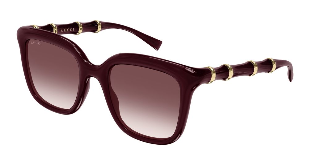 Gucci GG2058S-003 Womens RECTANGULAR / SQUARED Sunglasses - Red