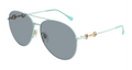Multi-brand GG1698S-004 Womens PILOT/NAVIGATOR Sunglasses - Green