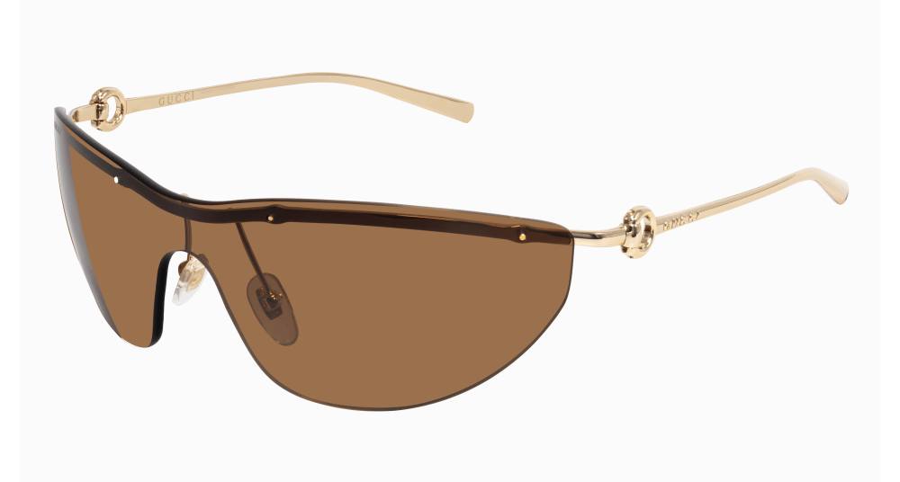 Gucci GG1700S-004 Womens MASK Sunglasses - Gold