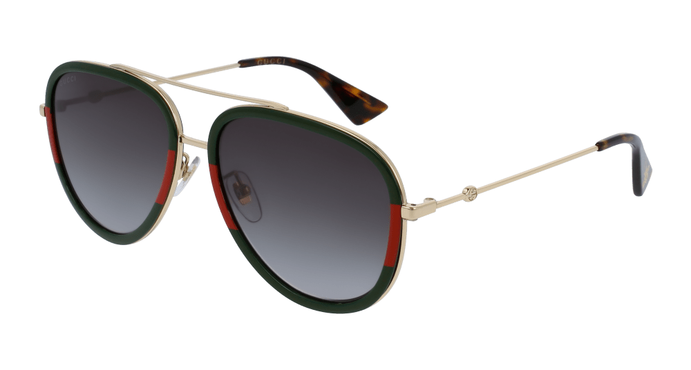 Gucci GG0062S-003 Mens PILOT/NAVIGATOR Sunglasses - Gold