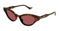 Multi-brand GG1298S-002 Womens CAT EYE Sunglasses - Havana
