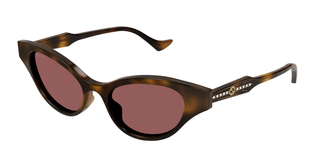 Multi-brand GG1298S-002 Womens CAT EYE Sunglasses - Havana