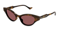 Gucci GG1298S-002 Womens Cat Eye SUNGLASSES - Havana