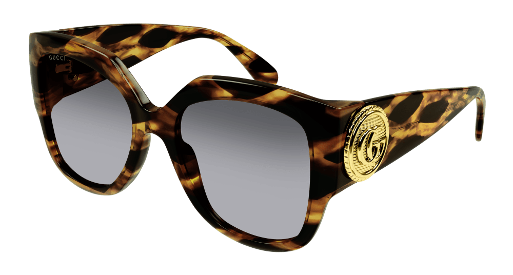 Images GG1407S-002 Womens RECTANGULAR / SQUARED Sunglasses - Havana