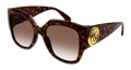 Multi-brand GG1407S-003 Womens RECTANGULAR / SQUARED Sunglasses - Havana