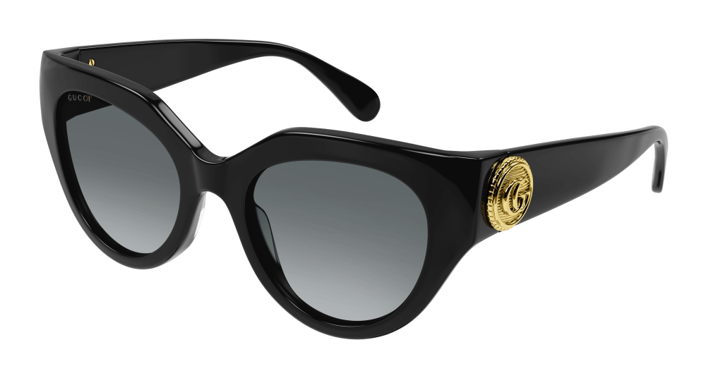 Images GG1408S-001 Womens CAT EYE Sunglasses - Black