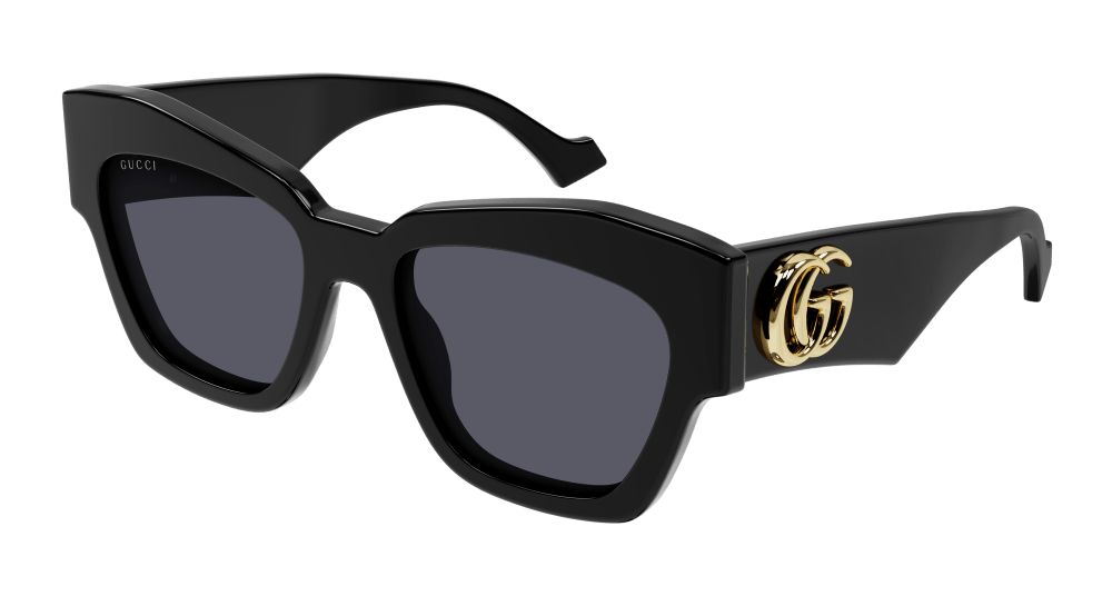 Gucci GG1422S-001 Womens CAT EYE Sunglasses - Black