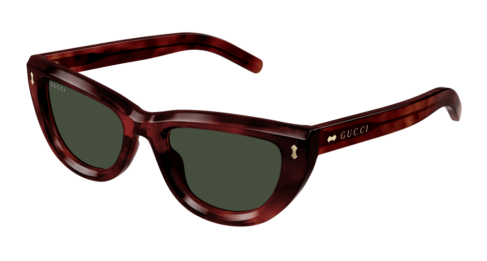 Gucci GG1521S-002 Womens CAT EYE Sunglasses - Havana