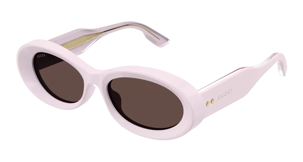 Gucci GG1527S-003 Womens ROUND/OVAL/PANTHOS SUNGLASSES - Pink