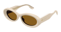 Gucci GG1527S-004 Womens ROUND/OVAL/PANTHOS SUNGLASSES - Beige