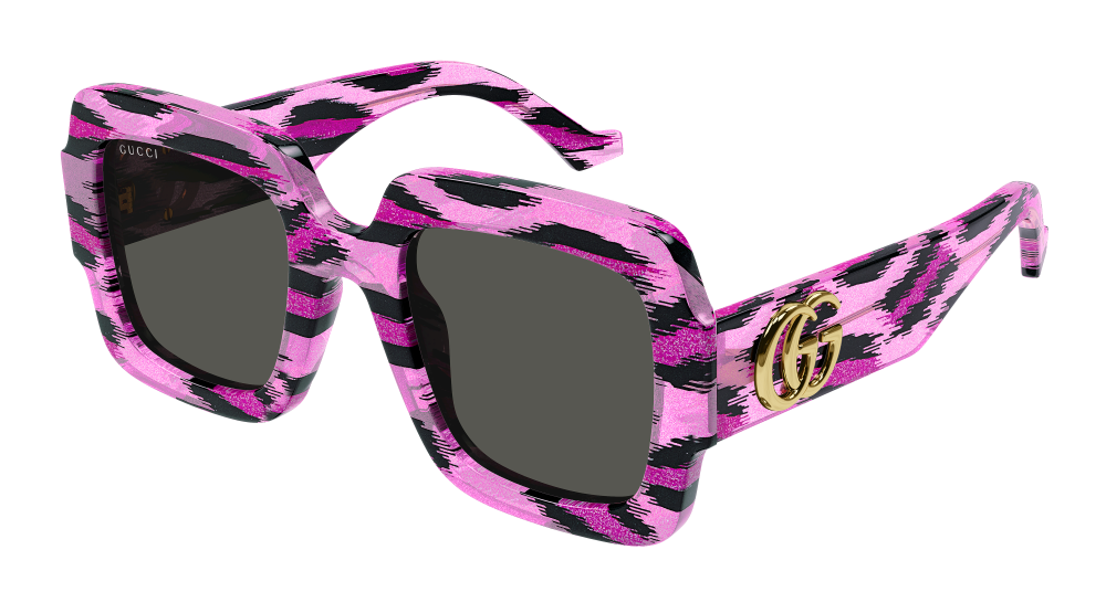 Multi-brand GG1547S-003 Womens RECTANGULAR / SQUARED Sunglasses - Black