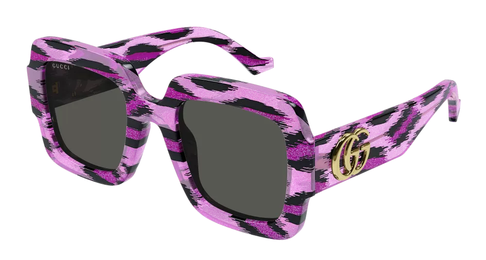 Gucci GG1547S-003 Womens RECTANGULAR / SQUARED SUNGLASSES - Black