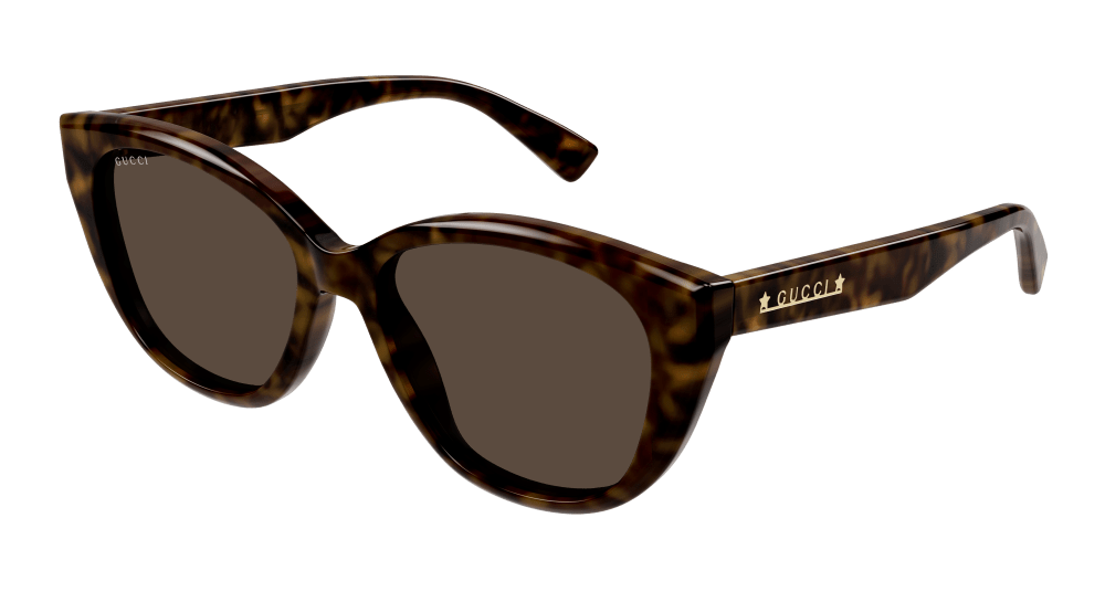 Gucci GG1588S-002 Womens CAT EYE Sunglasses - Havana