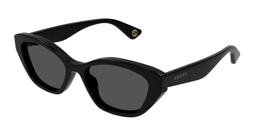 Gucci GG1638S-001 Womens Cat Eye SUNGLASSES - Black