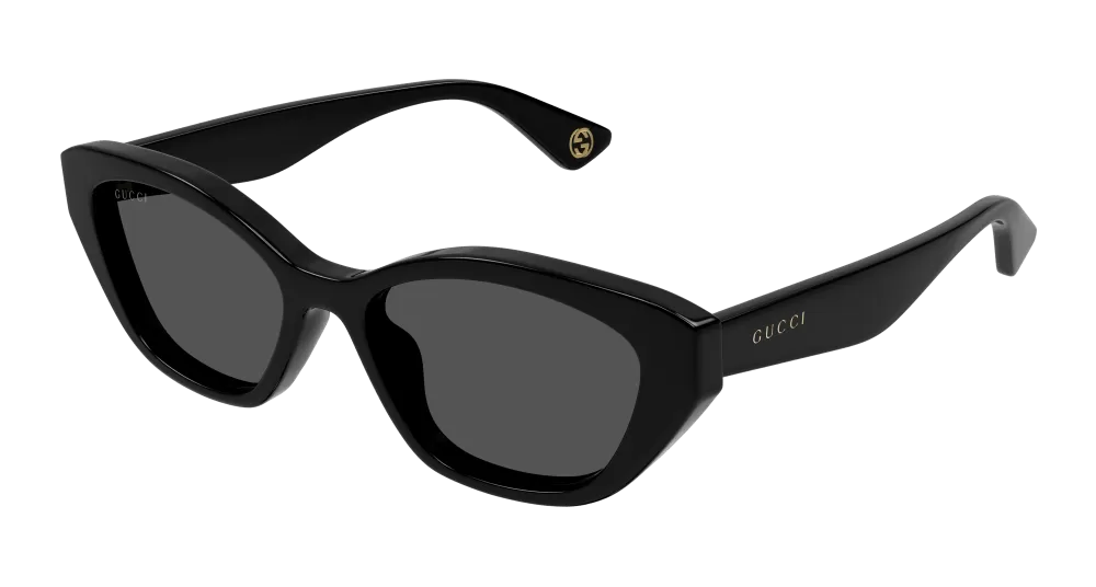 Gucci GG1638SA-001 Womens Cat Eye SUNGLASSES - Black