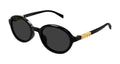 Gucci GG2033SA-001 Womens ROUND/OVAL/PANTHOS Sunglasses - Black