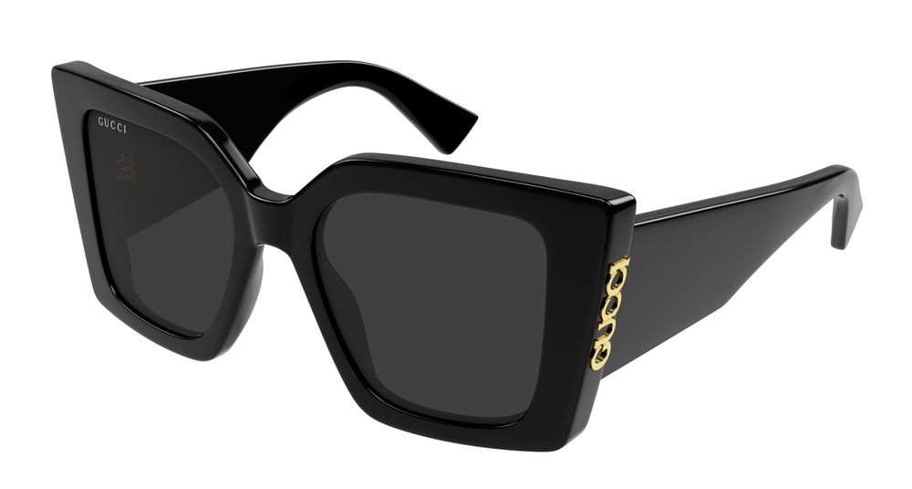 Gucci GG2039S-001 Womens BUTTERFLY Sunglasses - Black
