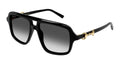 Gucci GG2052S-007 Womens PILOT/NAVIGATOR Sunglasses - Black