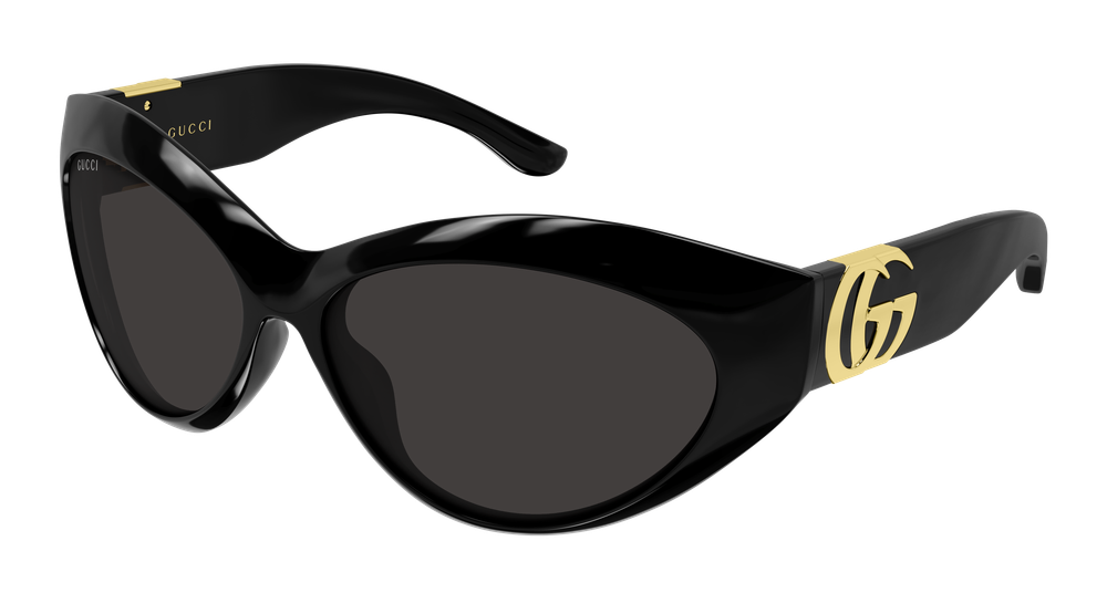 Gucci GG2269S-001 Womens CAT EYE Sunglasses - Black