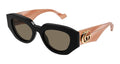 Gucci GG1421S-008 Womens GEOMETRICAL/DIRECTIONAL Sunglasses - Black