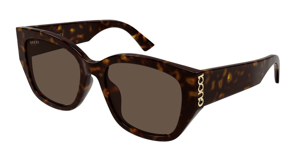 Gucci GG2043SA-002 Womens ROUND/OVAL/PANTHOS Sunglasses - Havana