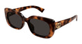 Gucci GG1979SK-002 Womens RECTANGULAR / SQUARED Sunglasses - Havana