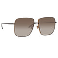 Linda Farrow LFL1254C1 Mens Sunglasses - Black