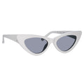 Linda Farrow ATTICO32C12SUN Womens SUNGLASSES - White