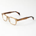 Lombia BAF2002C4 Unisex Rectangle-Shape Optical Frame - Transparent Yellow