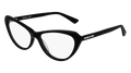 Mcq MQ0237O-001 Womens CAT EYE Optical Frame - Black