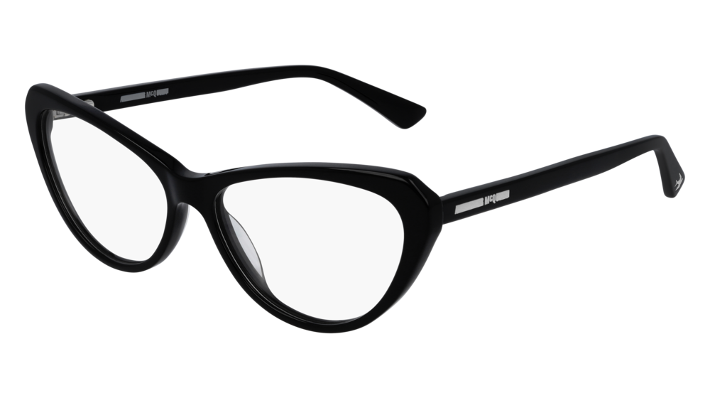 Mcq MQ0237O-001 Womens CAT EYE Optical Frame - Black