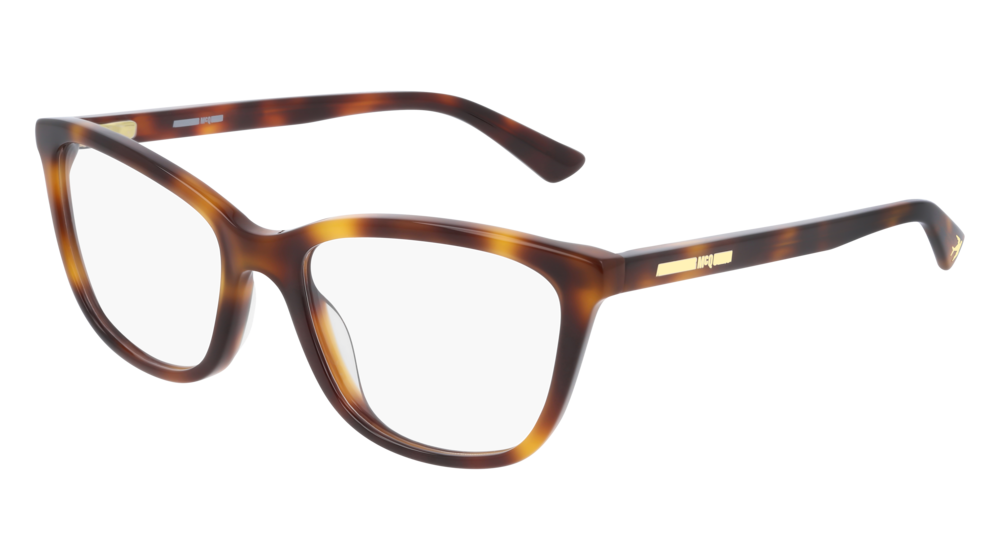 Mcq MQ0241OP-002 Womens CAT EYE Optical Frame - Havana