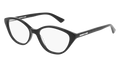 Mcq MQ0253O-001 Womens CAT EYE Optical Frame - Black