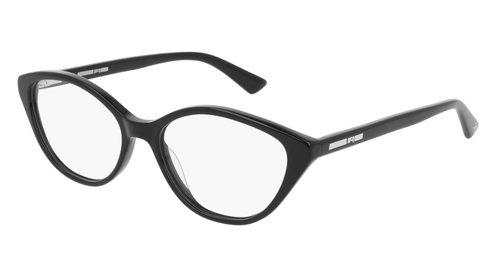 Mcq MQ0253O-001 Womens CAT EYE Optical Frame - Black