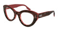 Mcq MQ0364O-004 Womens CAT EYE Optical Frame - Burgundy